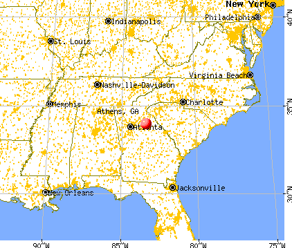 Athens Georgia Ga 30605 Profile Population Maps Real Estate