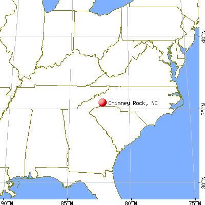 Chimney Rock North Carolina Nc Profile Population Maps Real