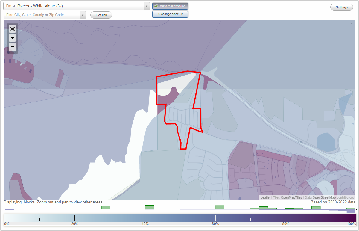 Vallecito Estates neighborhood in Newbury Park, California (CA), 91320
