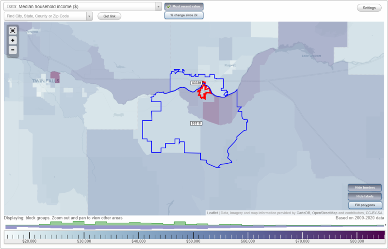 Burley, Idaho (ID) Zip Code Map Locations, Demographics list of zip