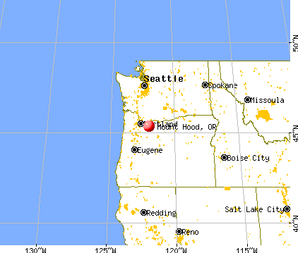 Mount Hood Oregon Or 97011 Profile Population Maps Real