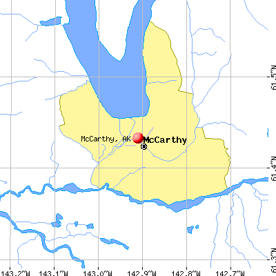 McCarthy, Alaska (AK 99588) profile: population, maps, real estate