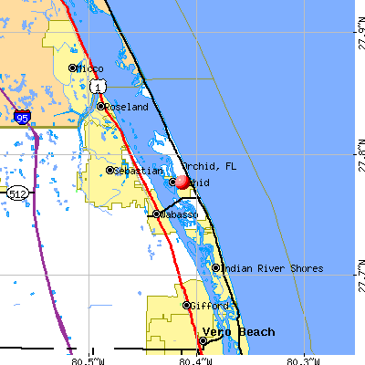 Orchid, Florida (FL 32963) profile: population, maps, real estate